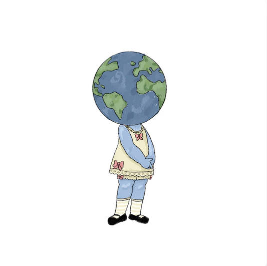 Earth Girl Sticker