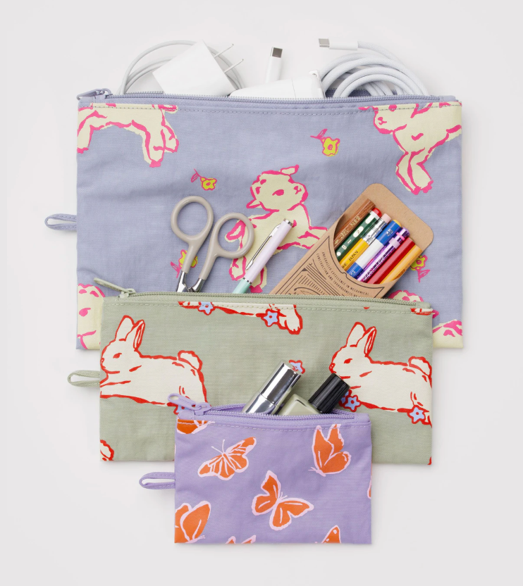 Baggu Flat Pouch Set