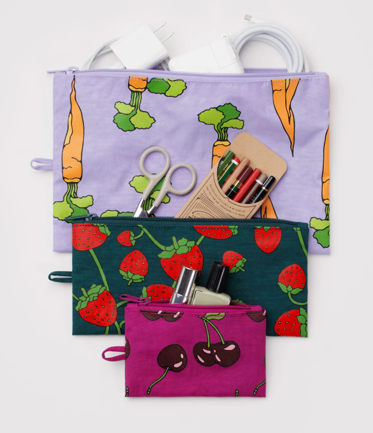 Baggu Flat Pouch Set