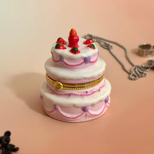 Strawberry Cake Trinket Box