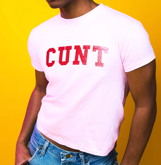 Cunt Baby Tee (Pink)