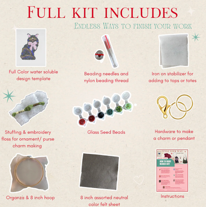 Beaded Art Kits (With Tote!)