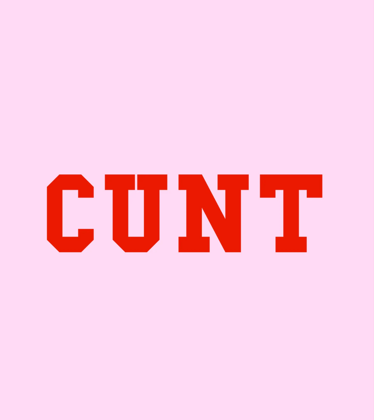 cunt classic tee