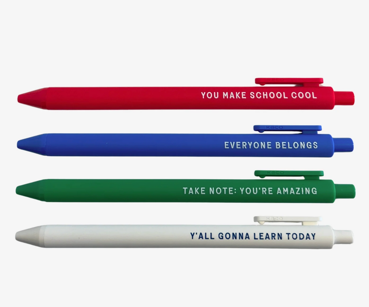 School Is Cool Gel Pen Set