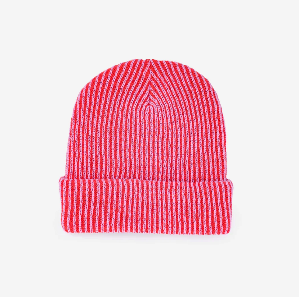 Simple Rib Knit Beanie