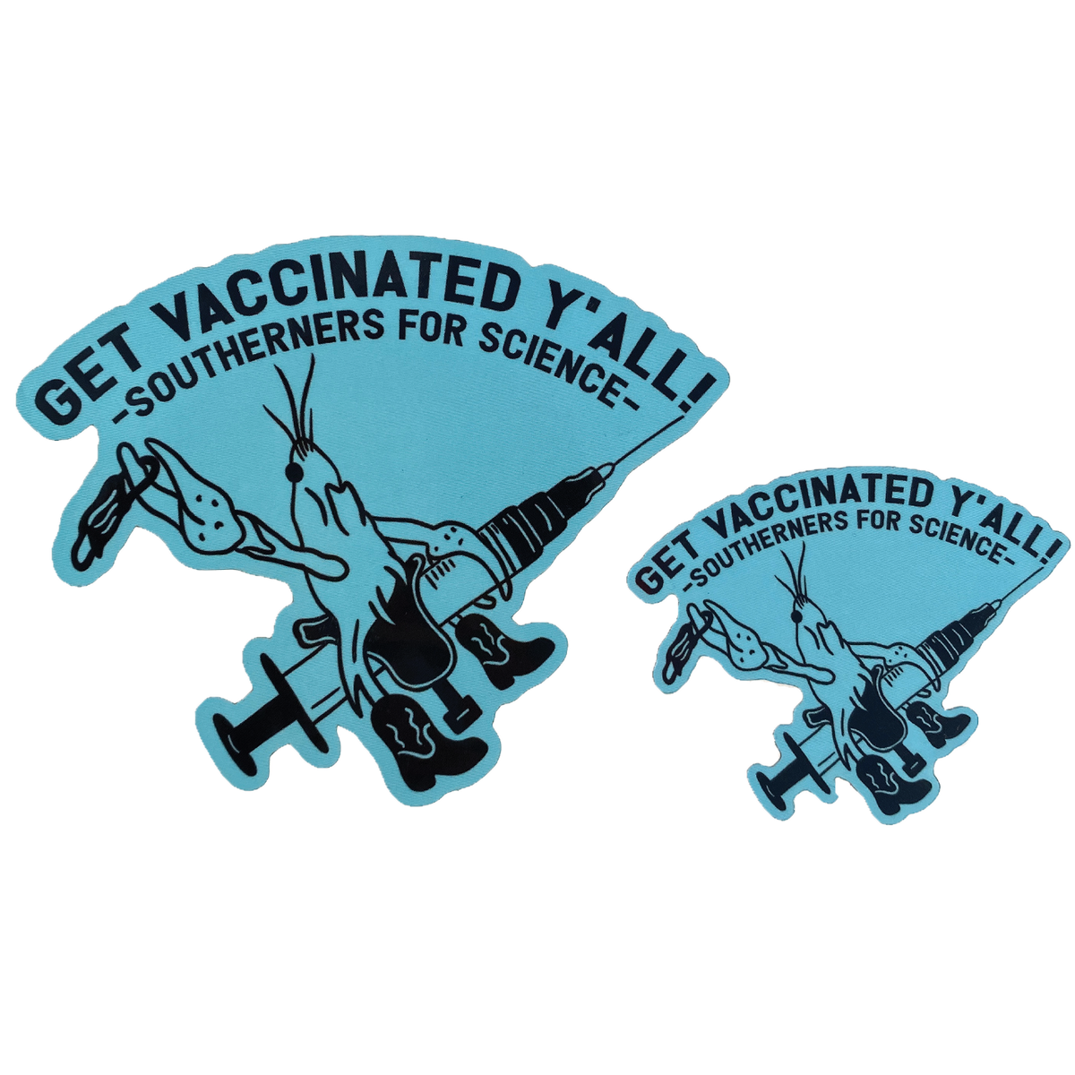 Southerners for Science Crawfish Sticker