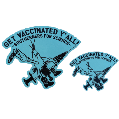 Southerners for Science Crawfish Sticker