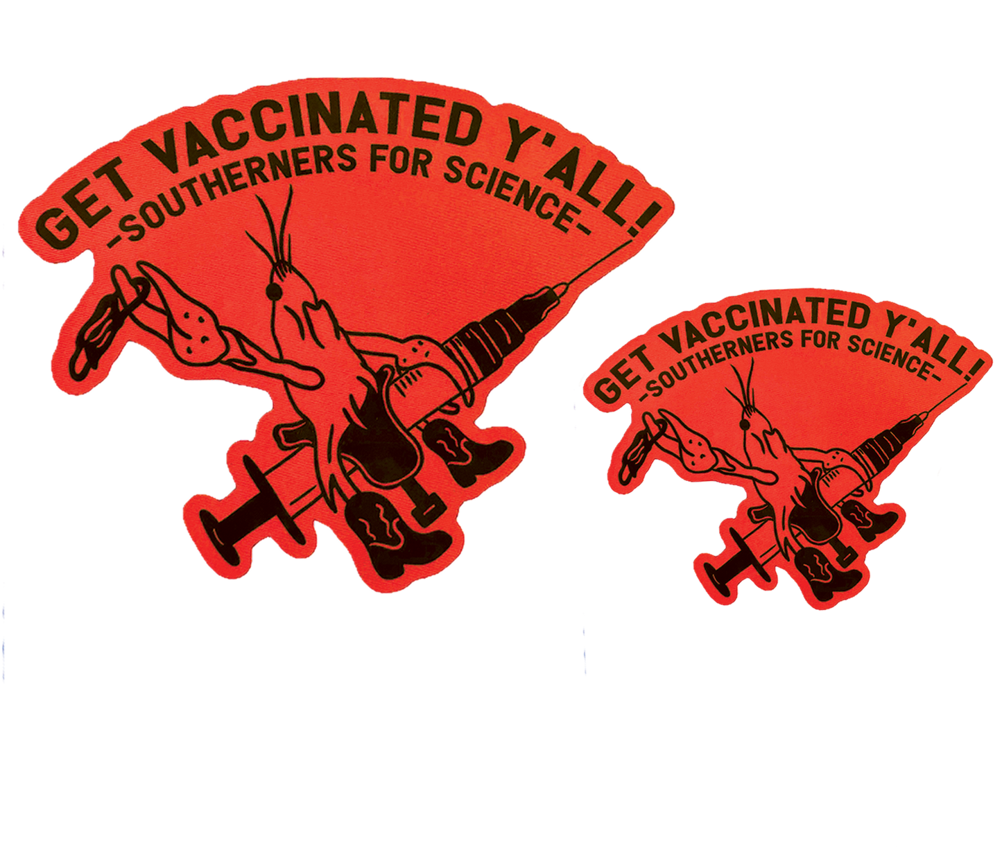 Southerners for Science Crawfish Sticker