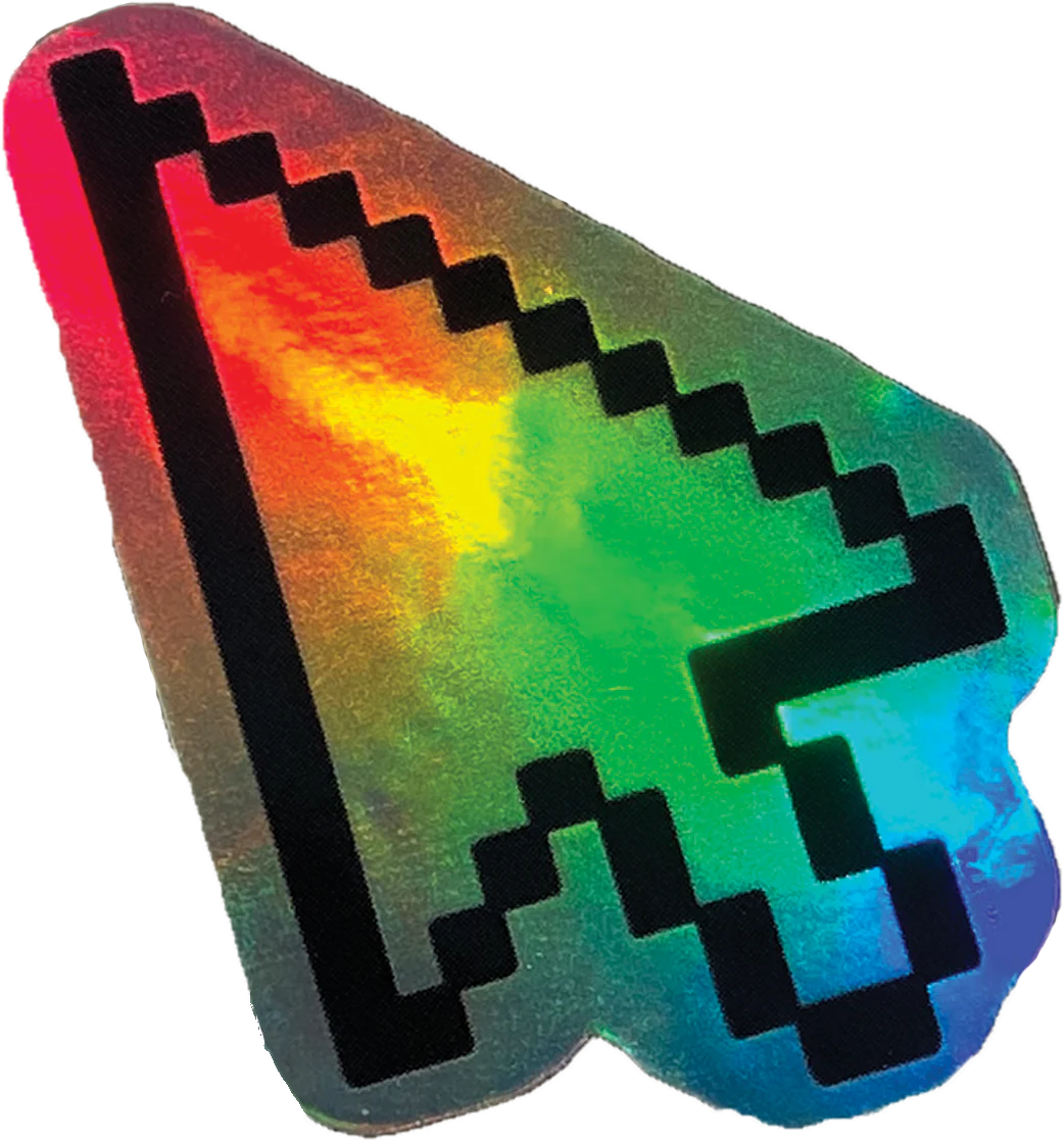 Cursor Holo Sticker