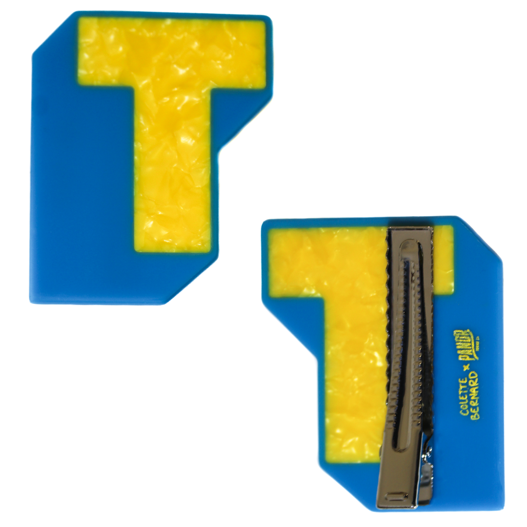 Letter T Hair Clip