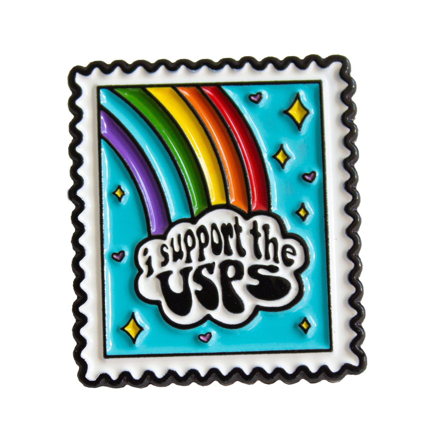 USPS Enamel Pin