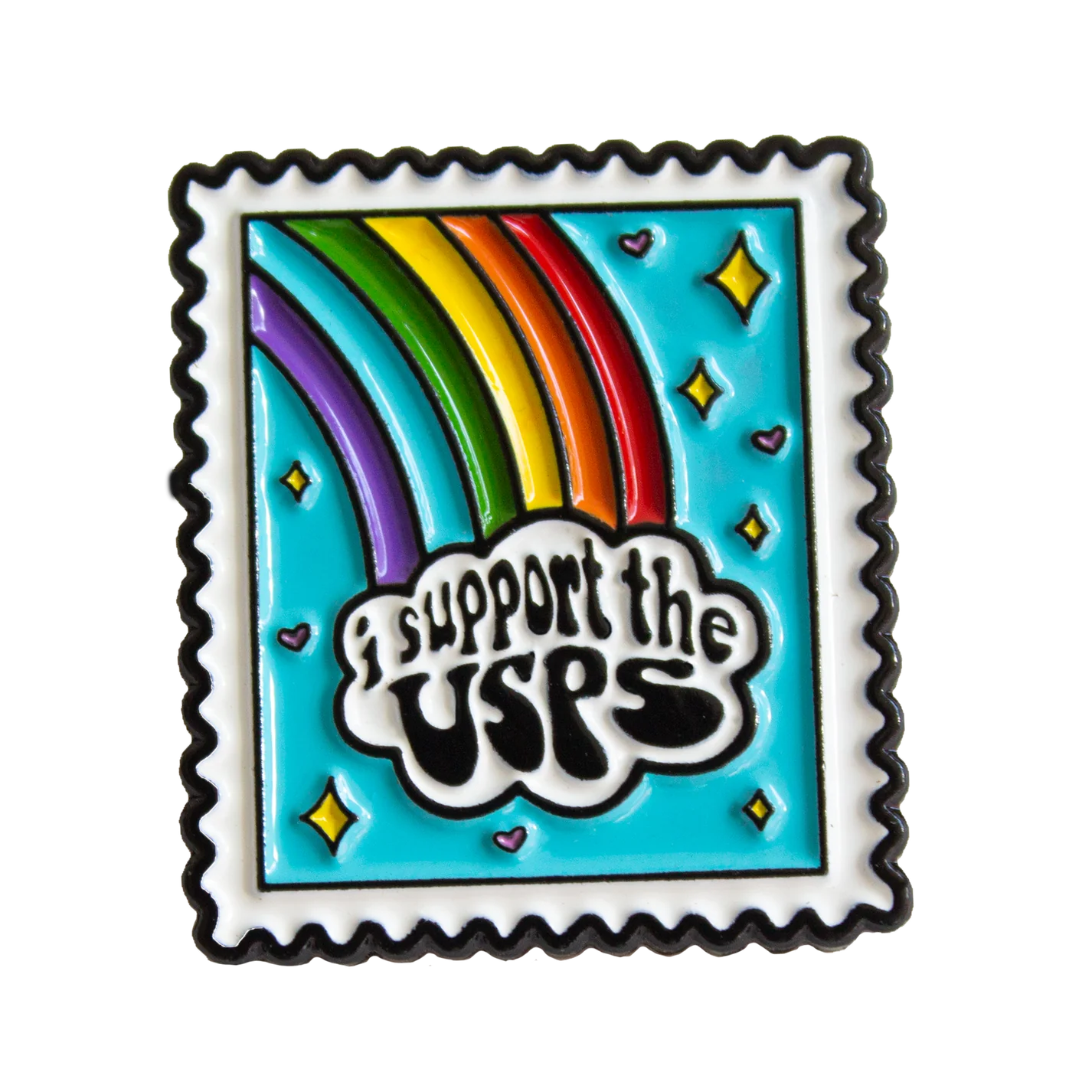 USPS Enamel Pin