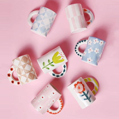 Ceramic Coffee Mug Handmade-Coffee Cups-Tea Drinking Cups