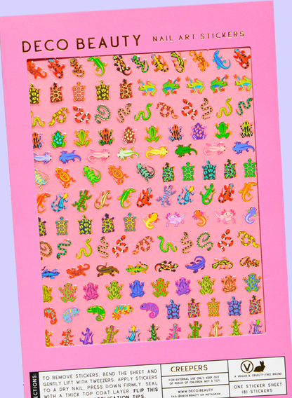 Nail Art Stickers - CREEPERS