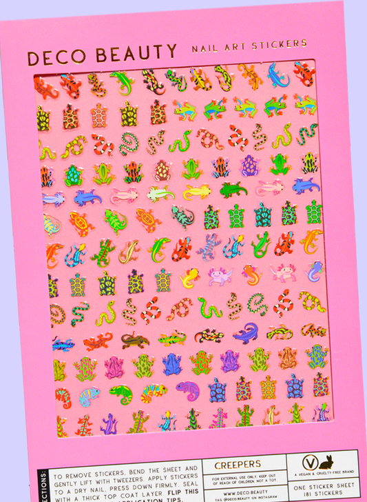 Nail Art Stickers - CREEPERS