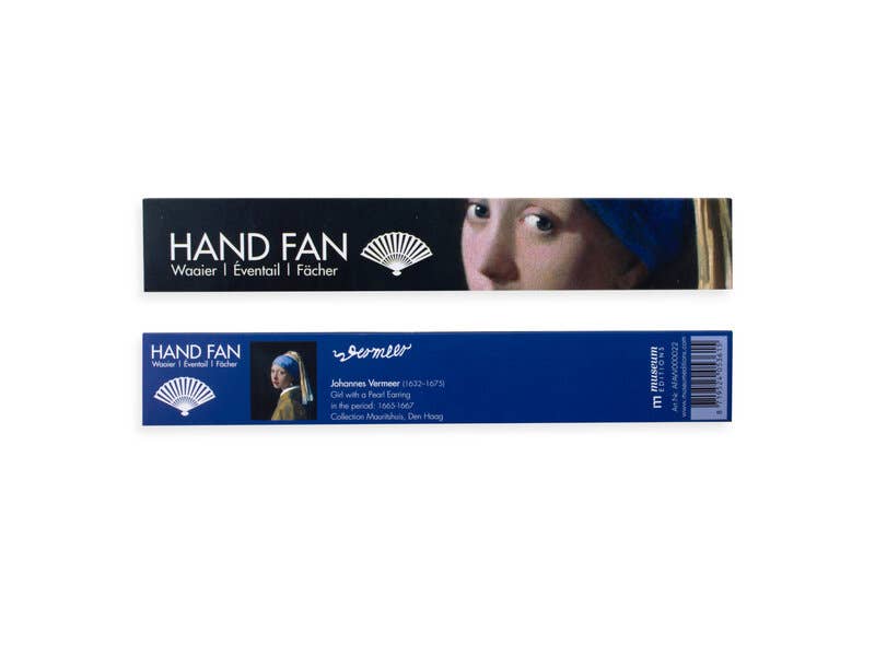 Fan, Vermeer, Girl with a Pearl Earring