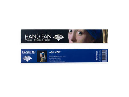 Fan, Vermeer, Girl with a Pearl Earring