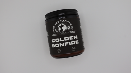 Golden Bonfire Soy Candle | Galentines Gift - 8oz