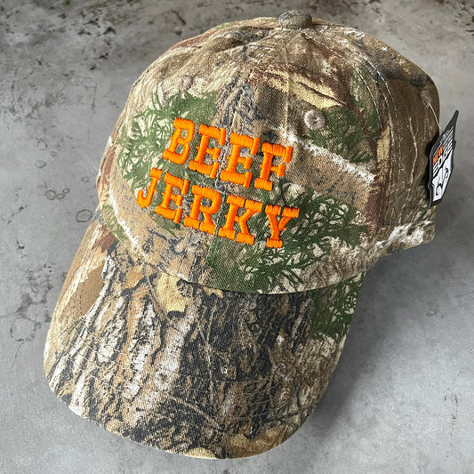Beef Jerky camo Baseball Cap Dad Hat foodie camouflage 