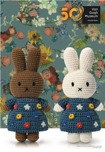 Miffy Van Gogh's Flowers Inspired Dress