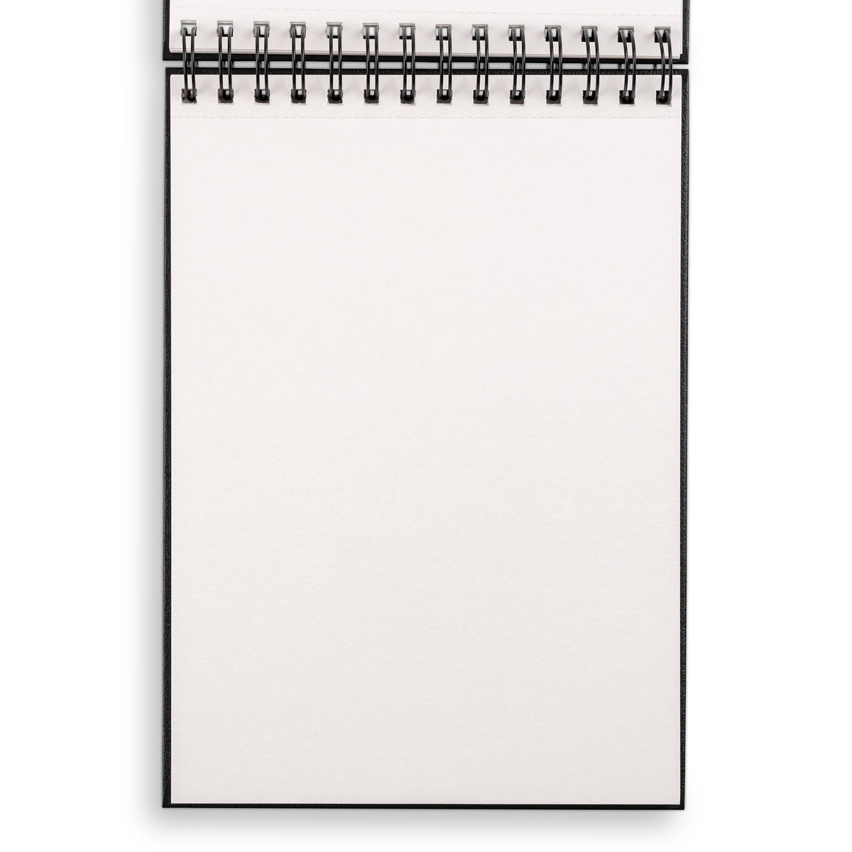 Medium Sketchbook 10x7"- Basic Spiral Fliptop Landsc (Black)