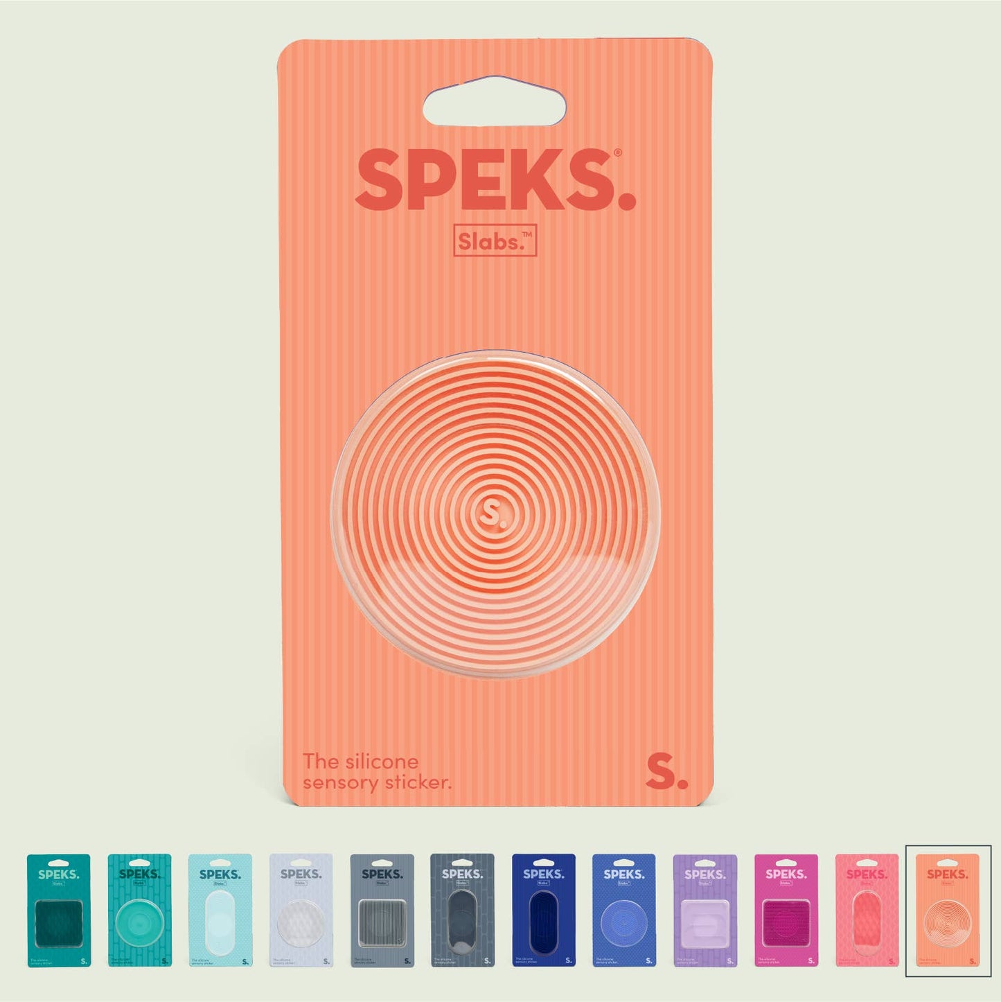 Slabs Silicone Sensory Stickers