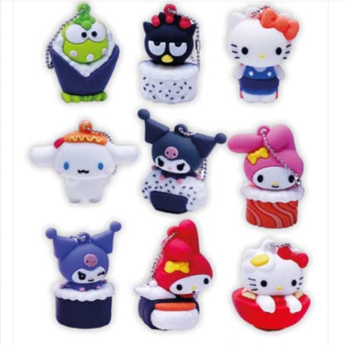 Hello Kitty Sushi Collectible Capsule Figures