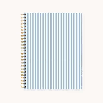 Floral 7x9 Hardcover Spiral Notebook