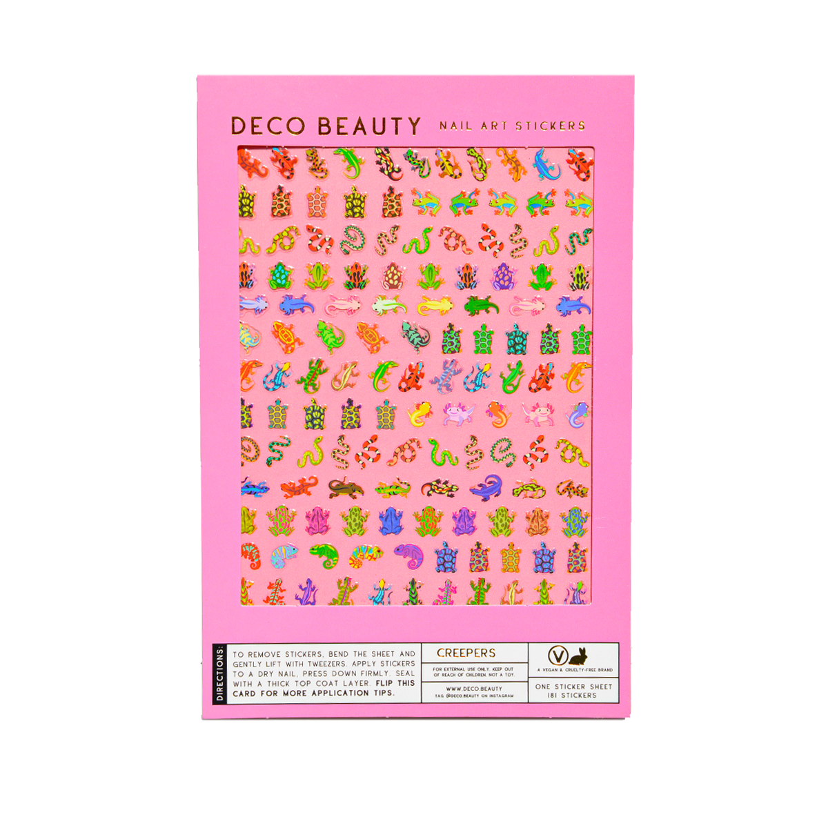 Nail Art Stickers - CREEPERS