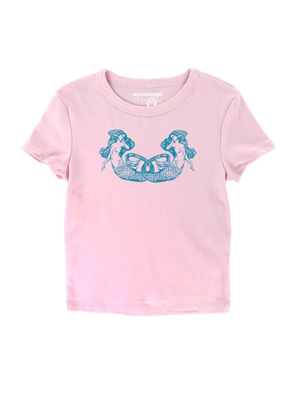 Mermaids Babe Baby Doll Tee