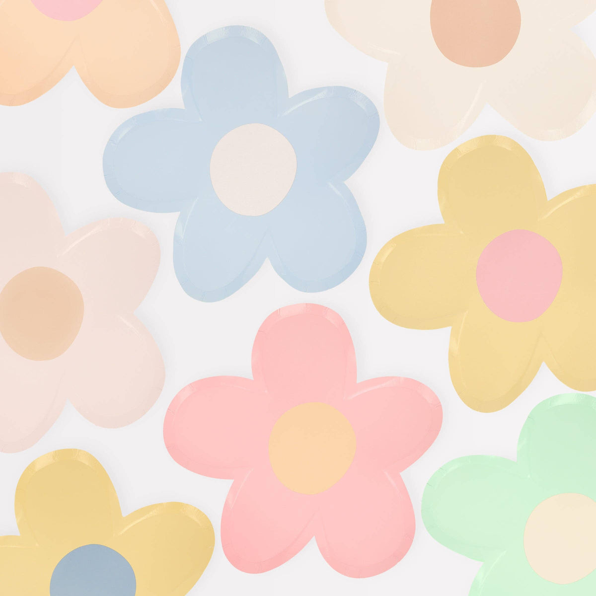 Daisy Shaped Plates