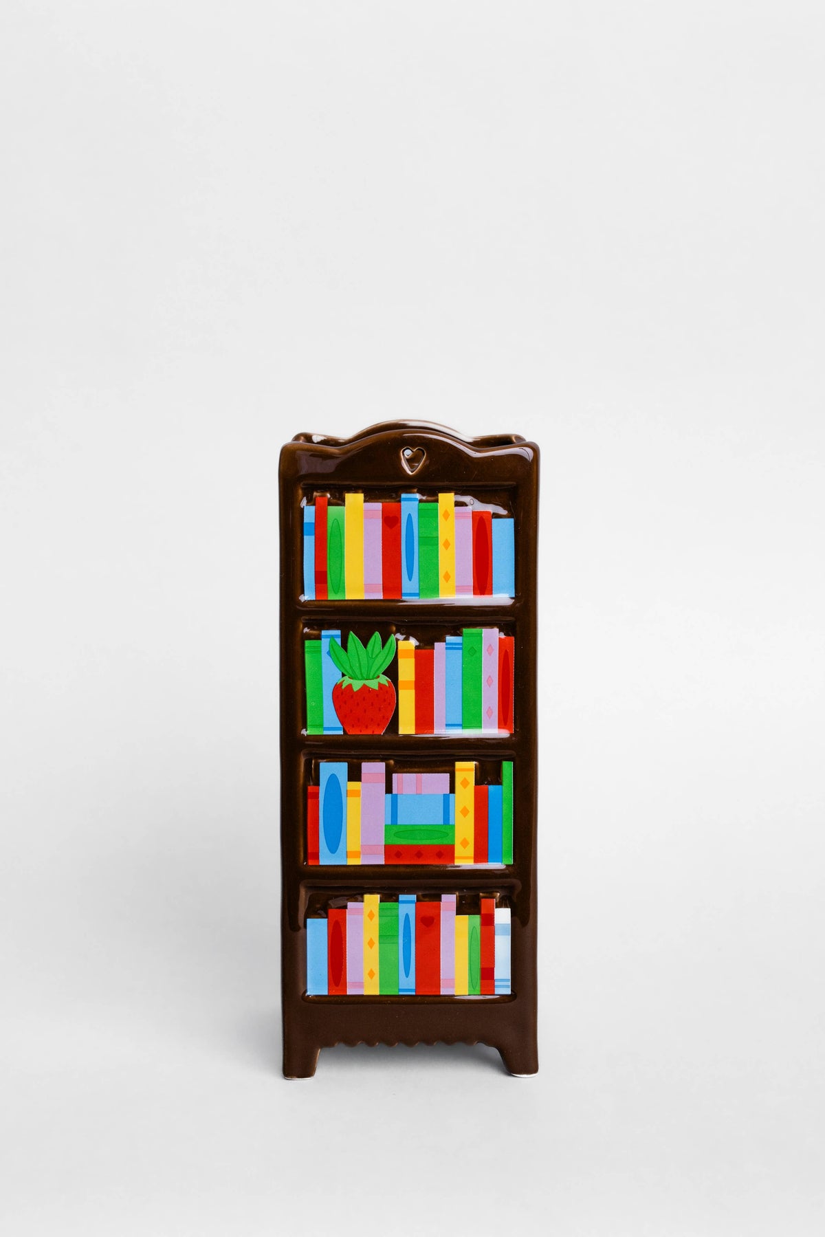Ceramic Vase, Bookshelf
