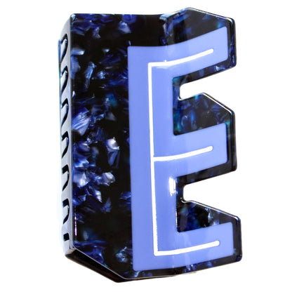 Letter E Hair Claw