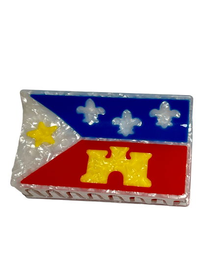 An acadiana flag mega claw