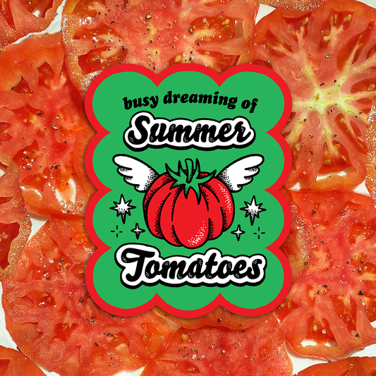 Summer Tomato Sticker