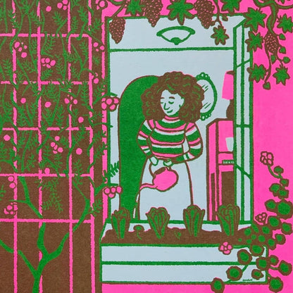 Neighbors Riso Print