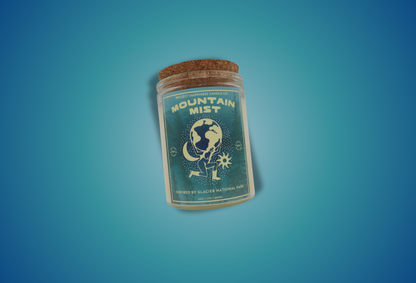 Mountain Mist Soy Candle - Glacier National Park 11oz