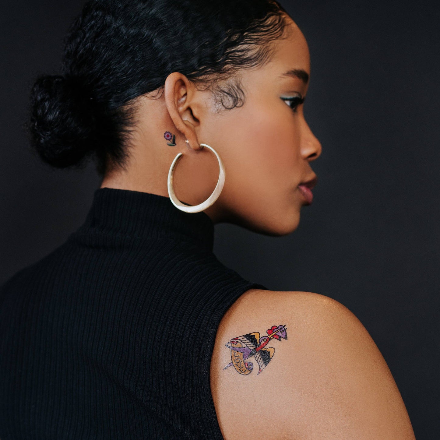 Love Motifs Tattoo Sheets