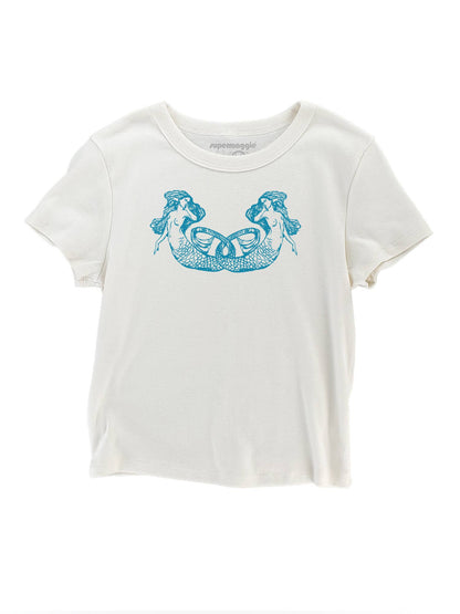 Mermaids Babe Baby Doll Tee