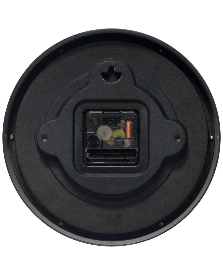 Modern/Contemporary Round Green Wall Clock 9 Inch