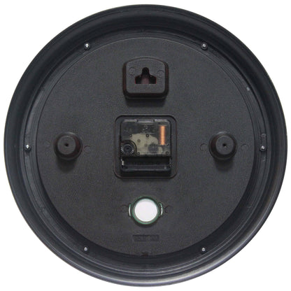 Gas Station Classic Green Indoor Wall Clock 12 Inch