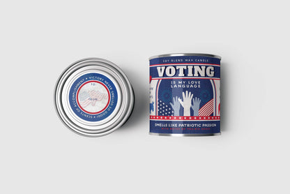 Voting is my Love Language 16oz. Candle