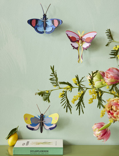 3D Wall Art - Butterfly - Yellow Monarch Butterfly