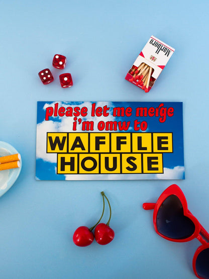 Waffle House Bumper Magnet