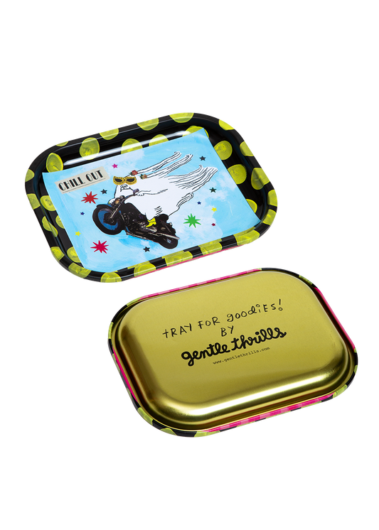 Chill Out Metal Tray