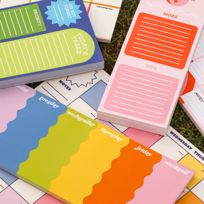 The Big To Do Daily Notepad