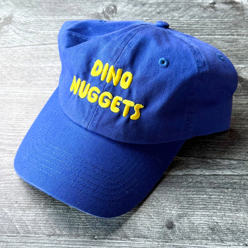Dino Nuggets Baseball Cap Dad Hat summer foodie theme