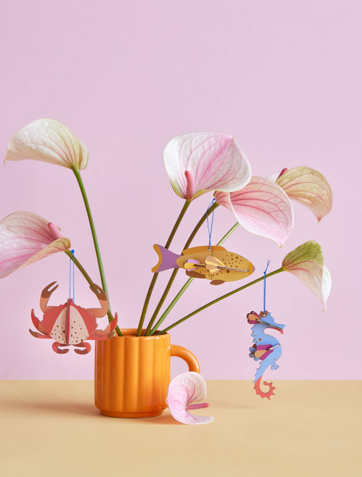 3D Ornament - Lucky Charm - Crab