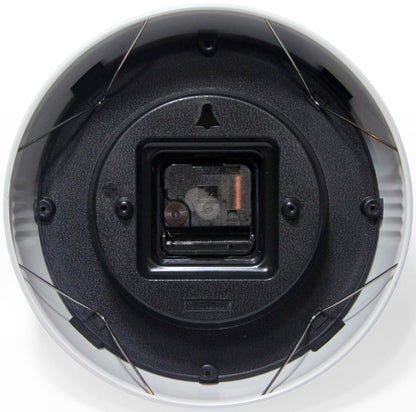 Retro Round White Indoor Wall Clock 9.5 Inch