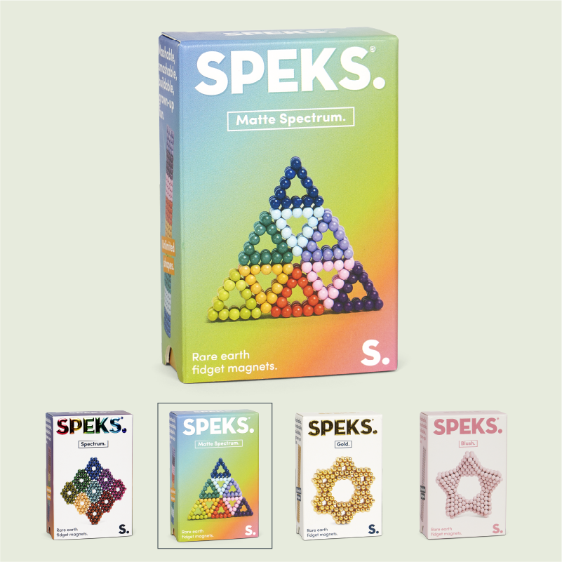 Speks Spectrum, Gold & Blush
